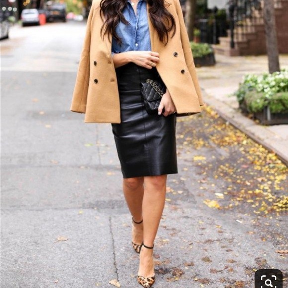 Zara Dresses & Skirts - Flash sale!! Faux leather pencil skirt